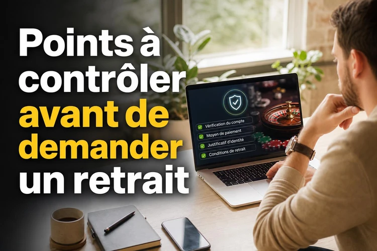 Points à contrôler avant de demander un retrait