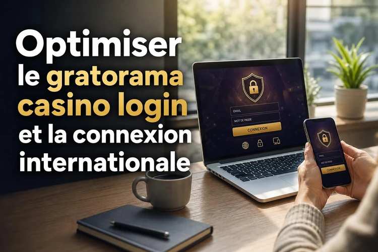 Optimiser le gratorama casino login et la connexion internationale