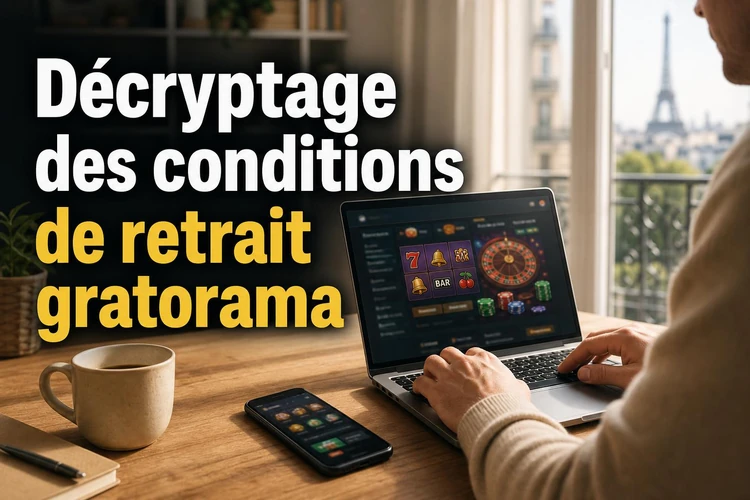 Décryptage des conditions de retrait gratorama