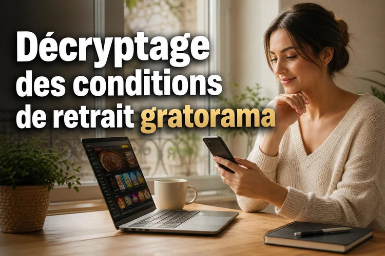 Décryptage des conditions de retrait gratorama